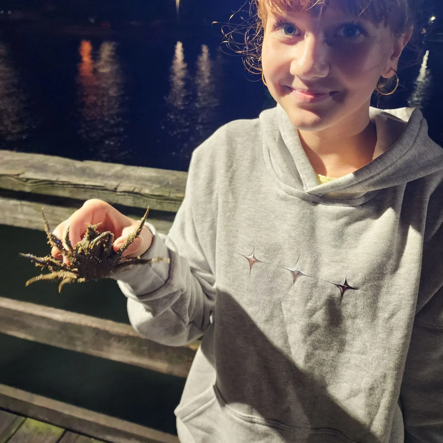 Portly spider crab caught on Fishbrain