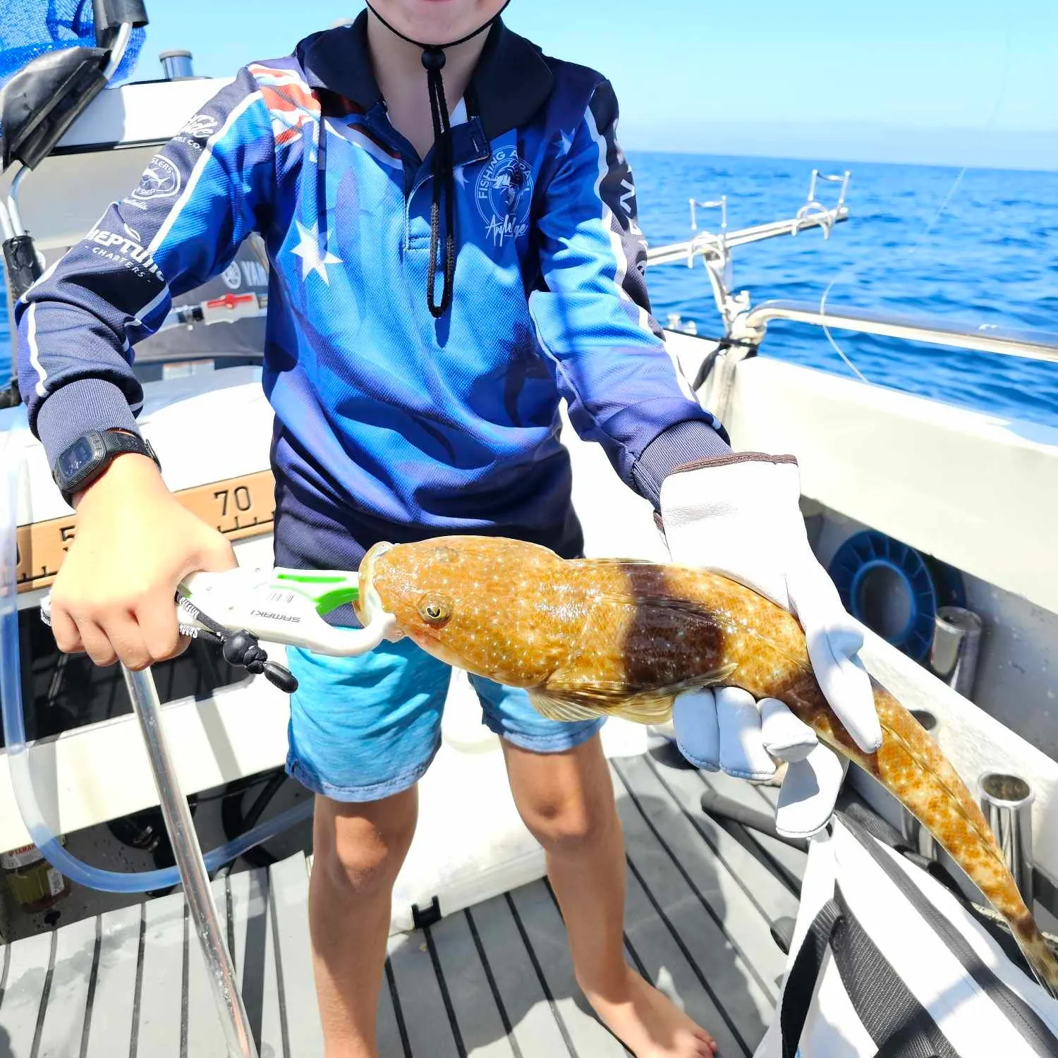 Dusky flathead caught on Fishbrain