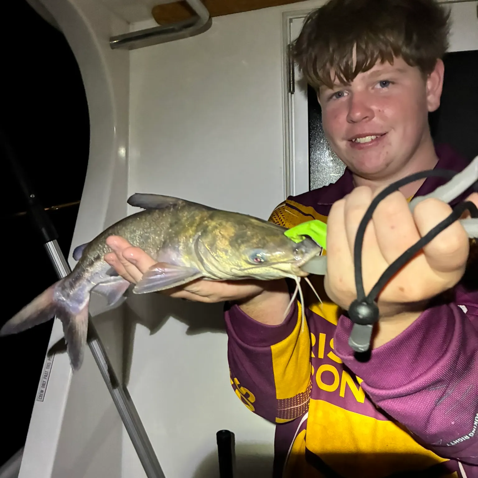 The most recent Blue salmon catfish catches on Fishbrain