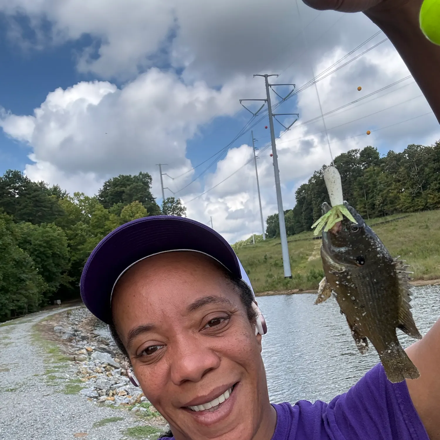 Bluegill caught on Fishbrain