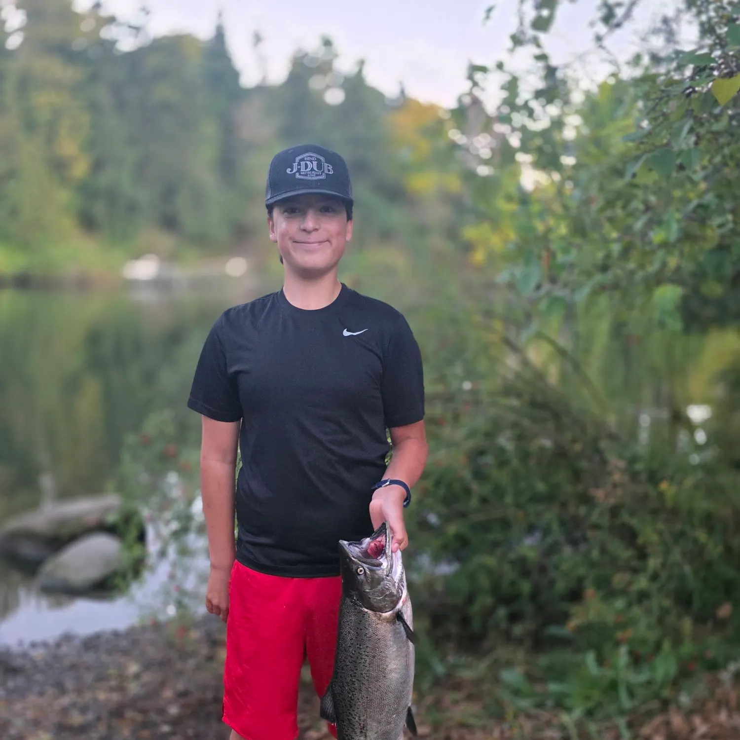 Chinook salmon caught on Fishbrain