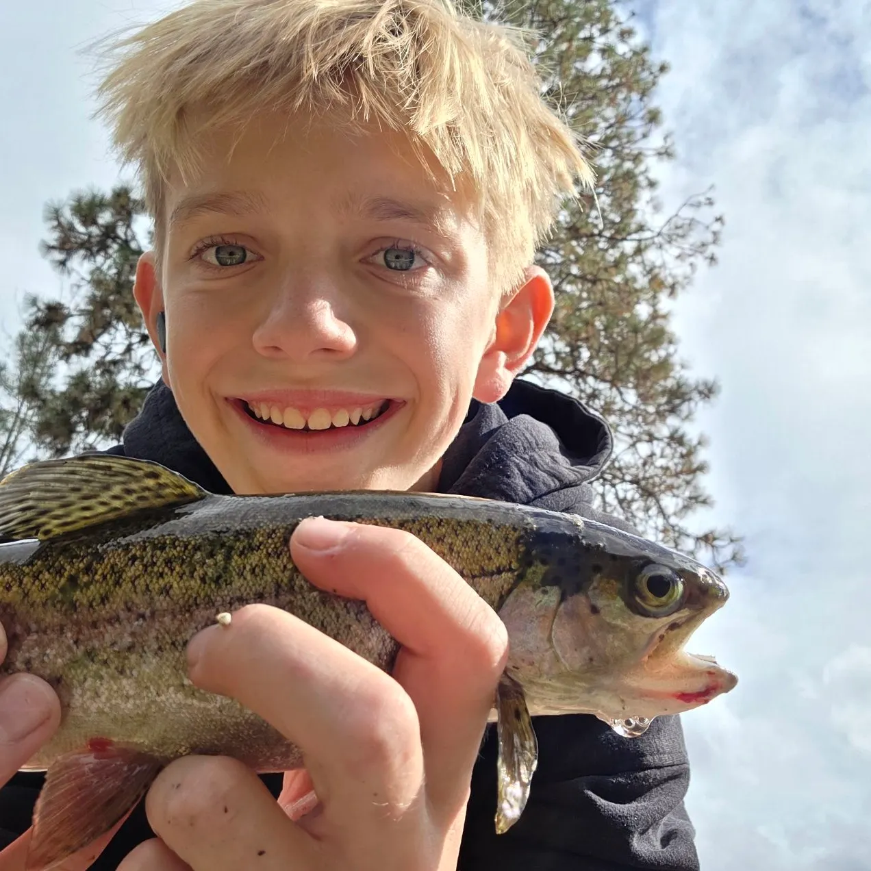 Rainbow trout caught on Fishbrain