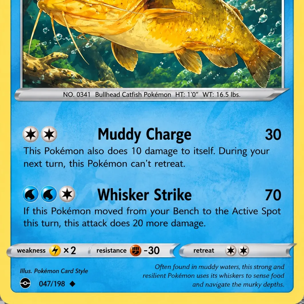Yellow bullhead caught on Fishbrain