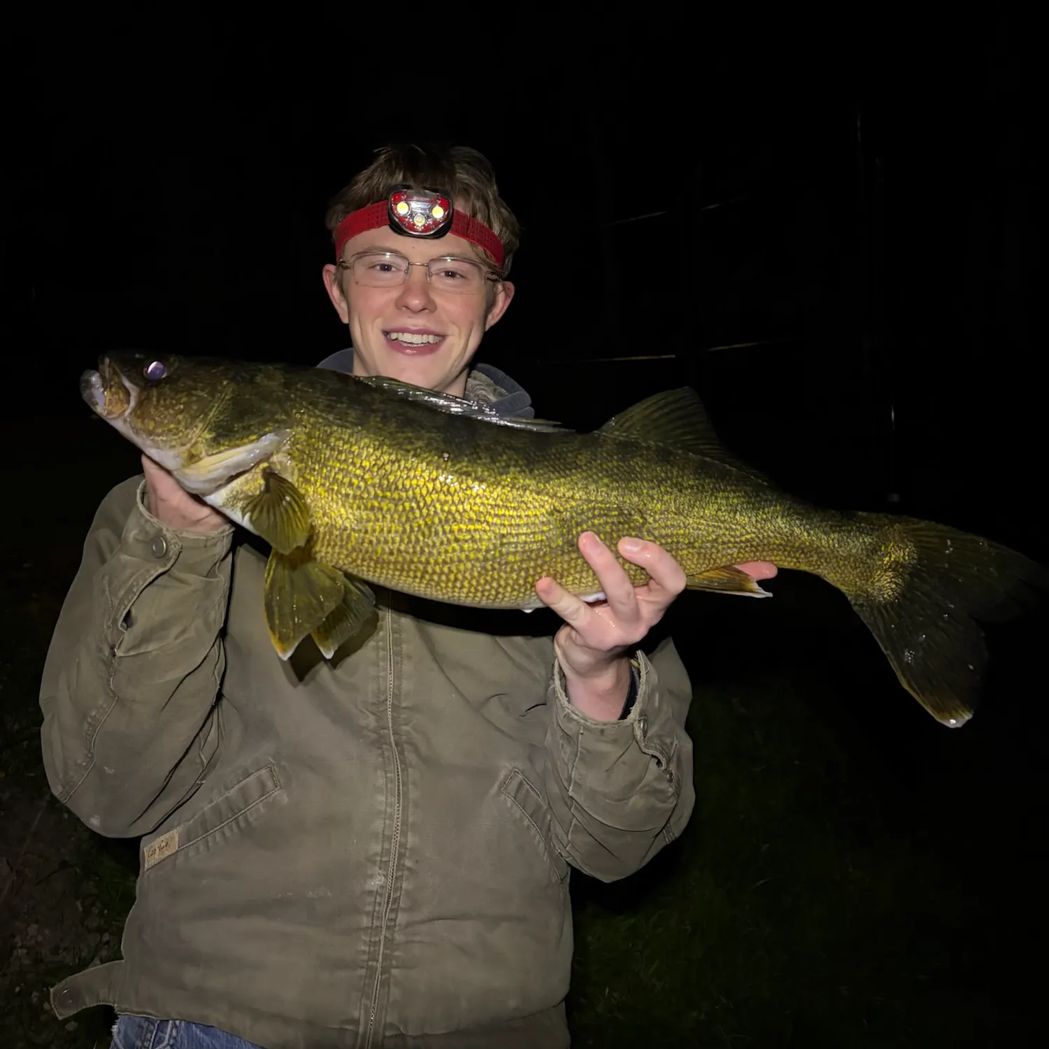 Walleye caught on Fishbrain