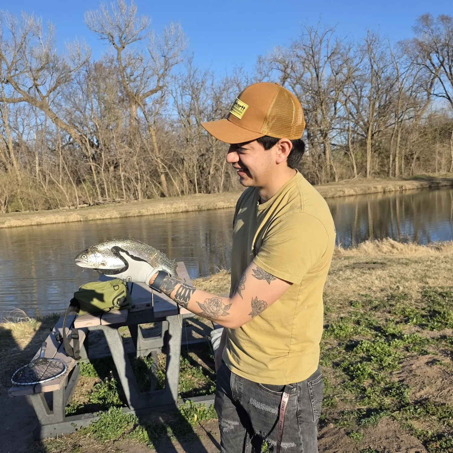 recently logged catches