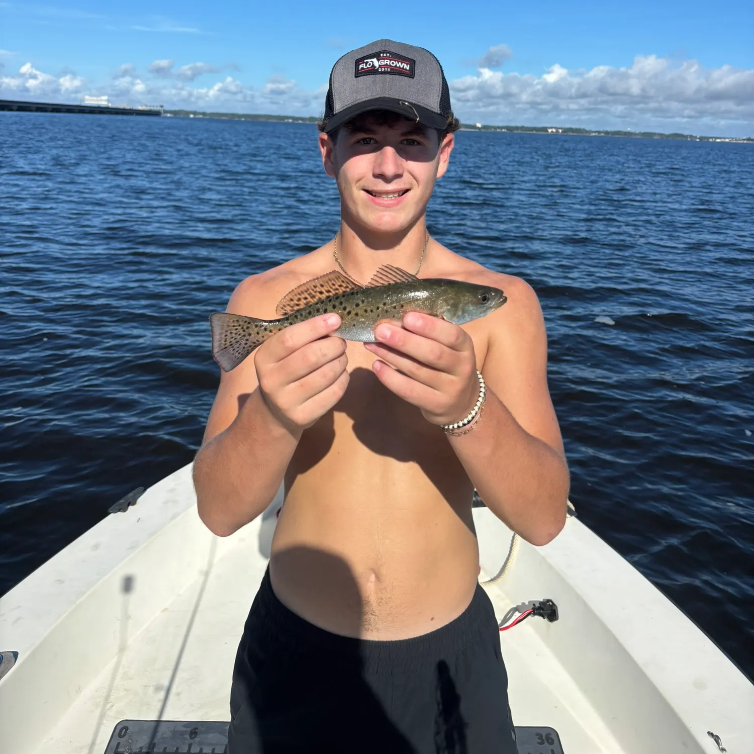 Spotted seatrout caught on Fishbrain