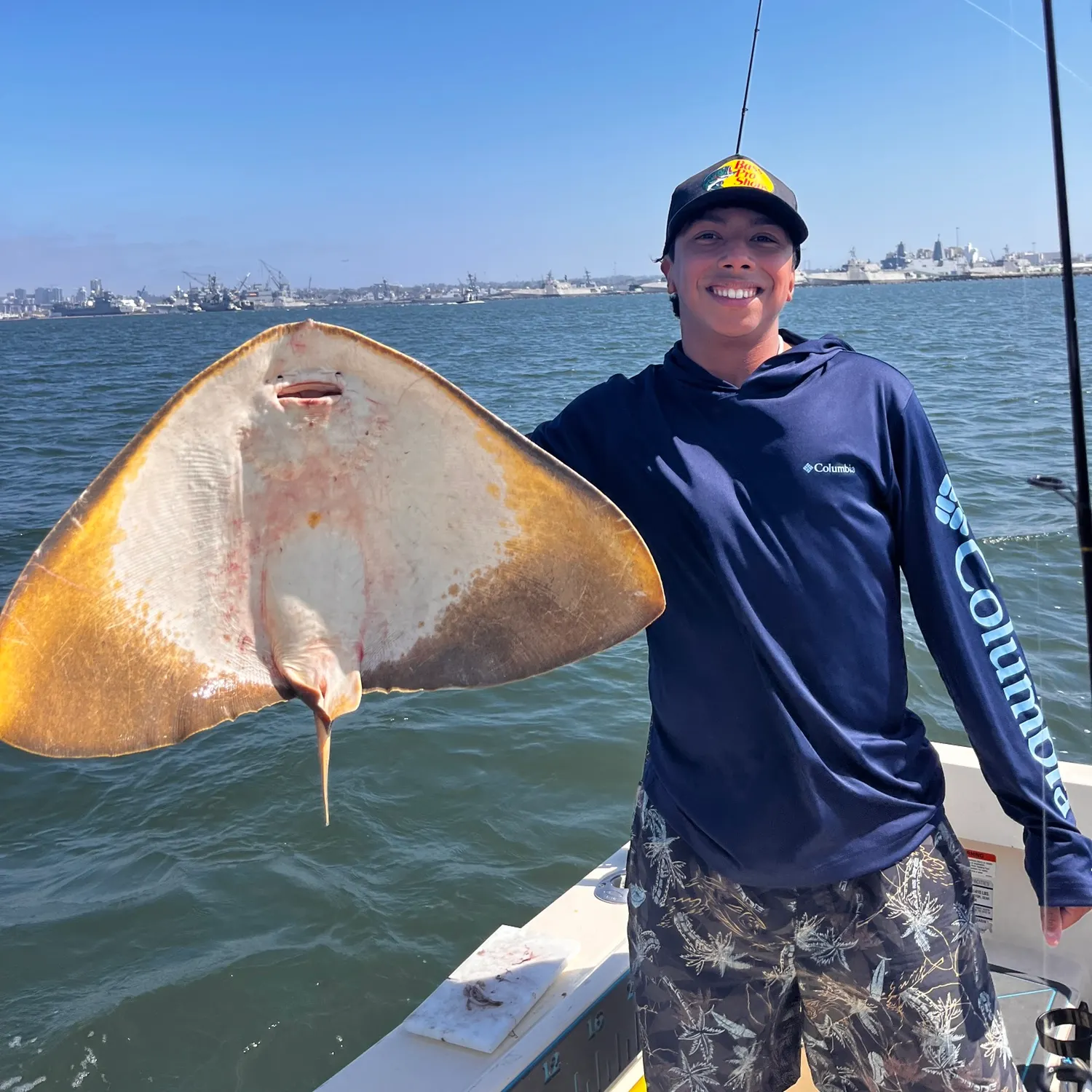 The most recent California butterfly ray catches on Fishbrain