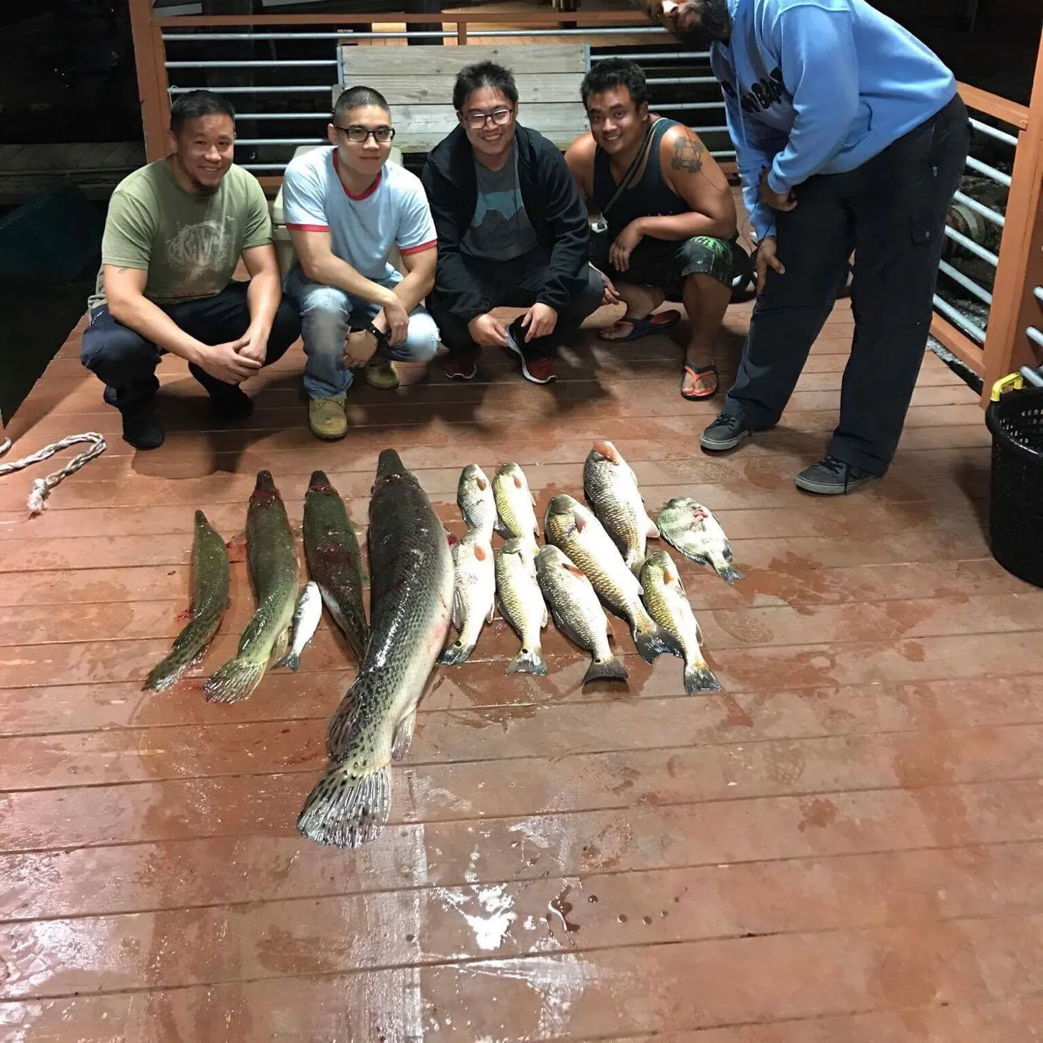 recently logged catches