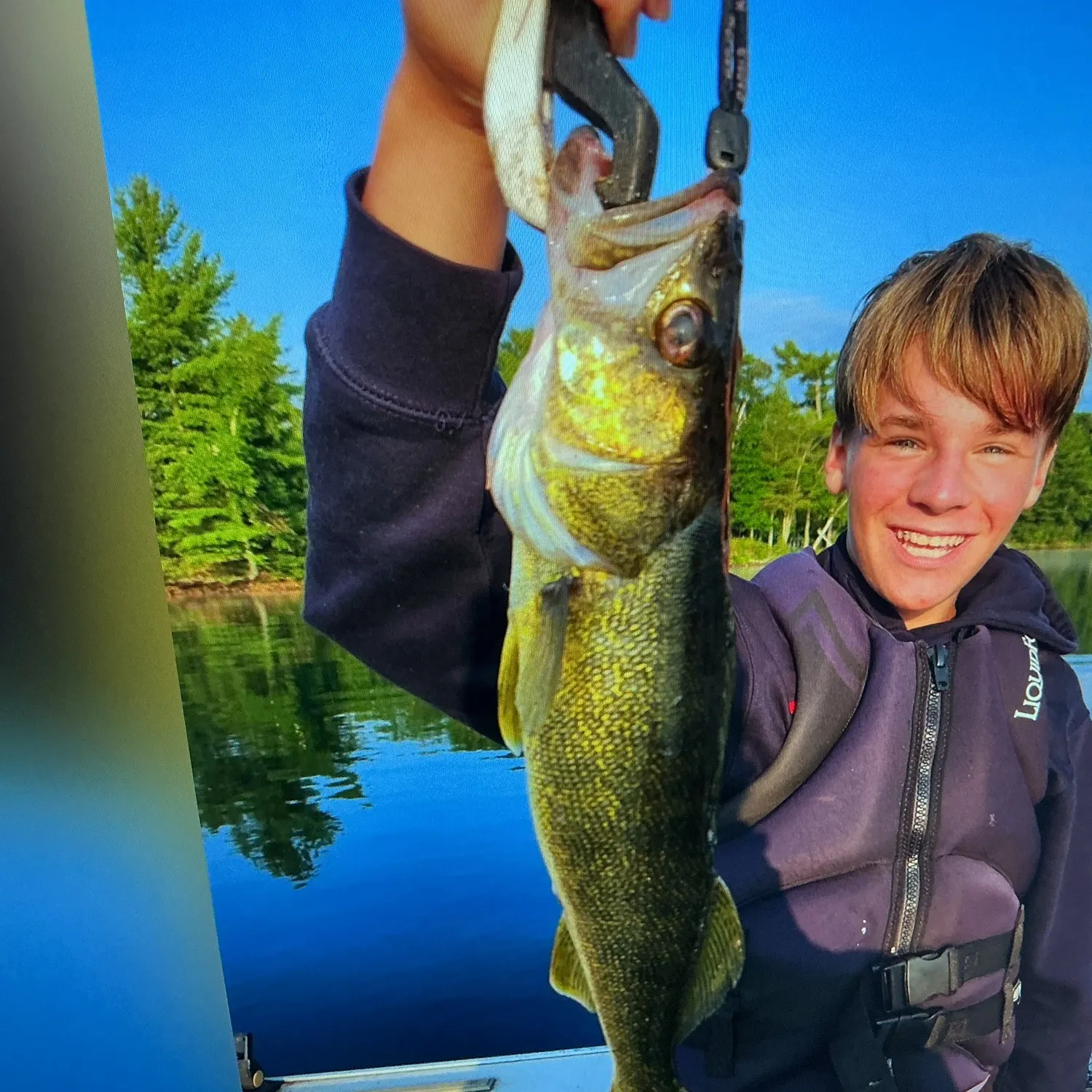 Walleye caught on Fishbrain