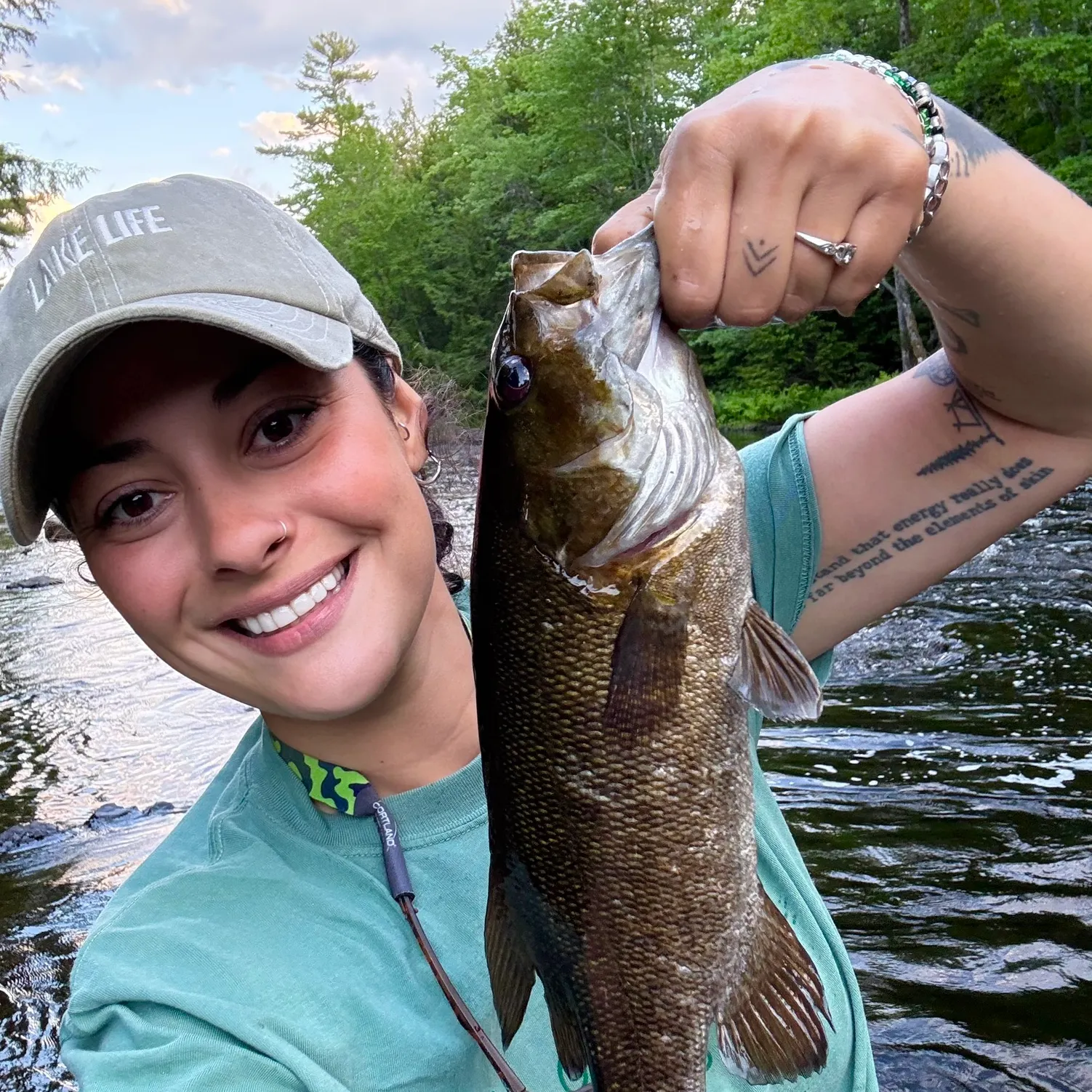 recently logged catches