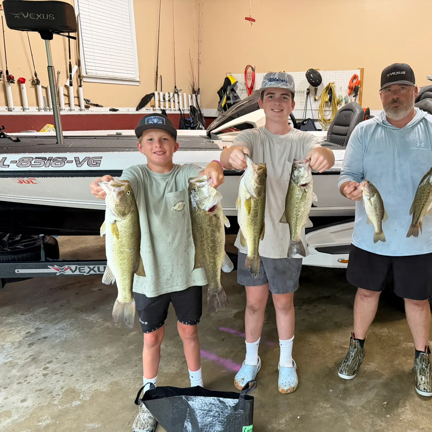 recently logged catches