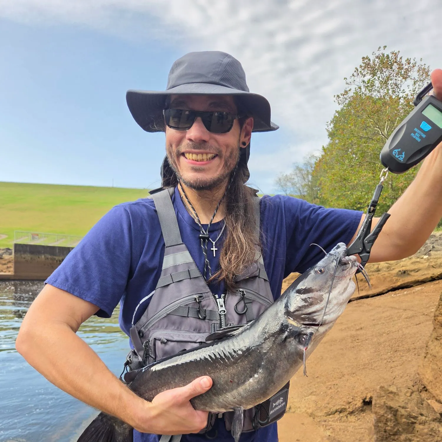 Channel catfish caught on Fishbrain