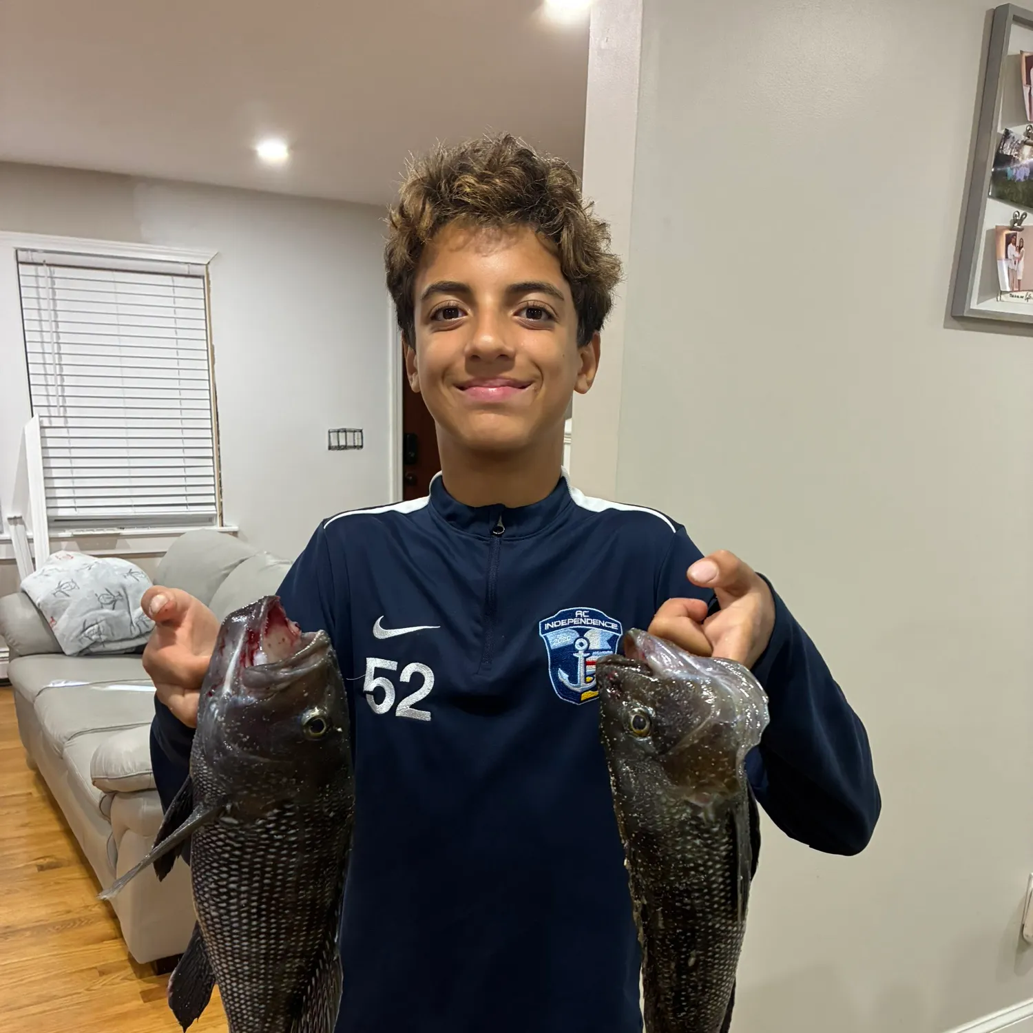 Black sea bass caught on Fishbrain