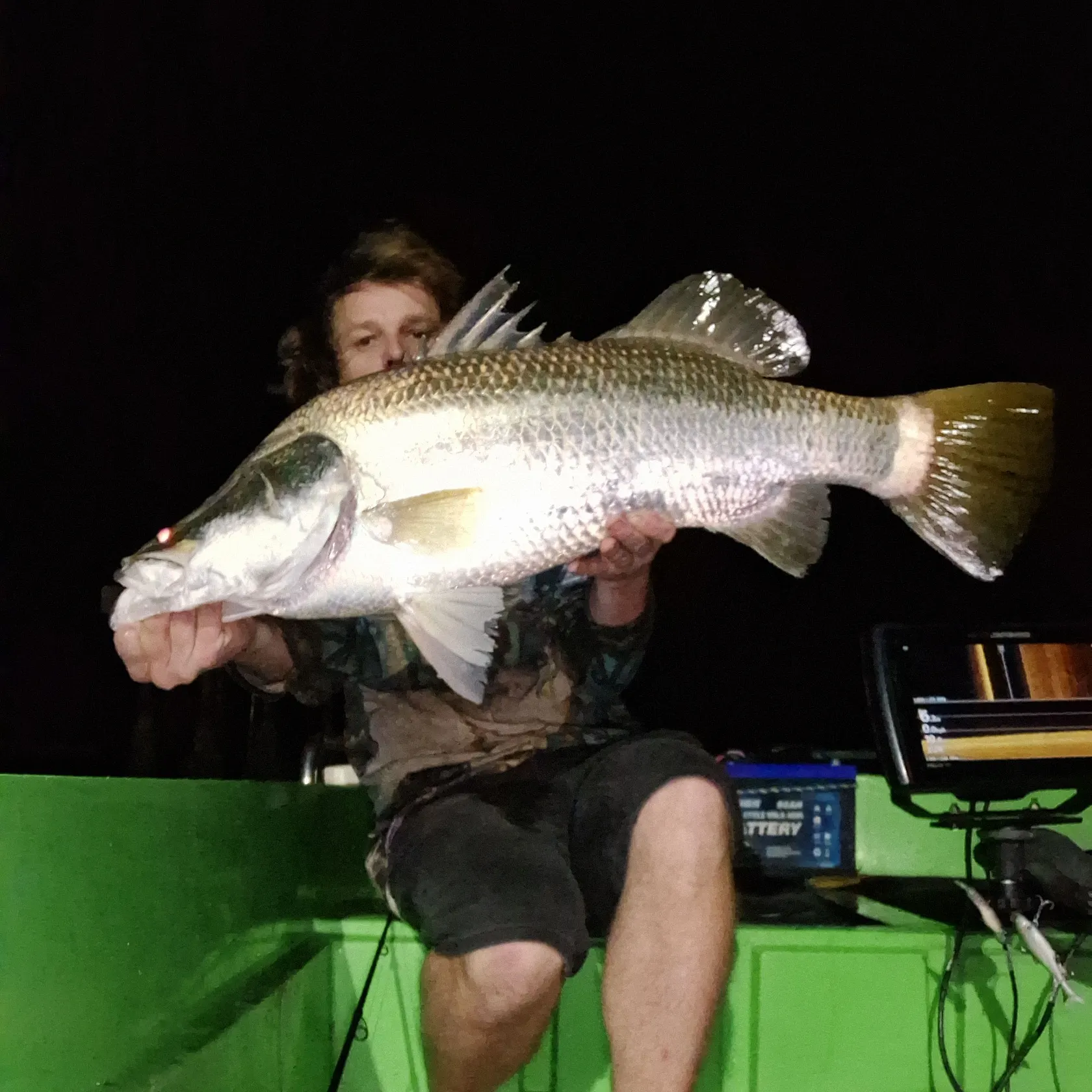 Barramundi caught on Fishbrain