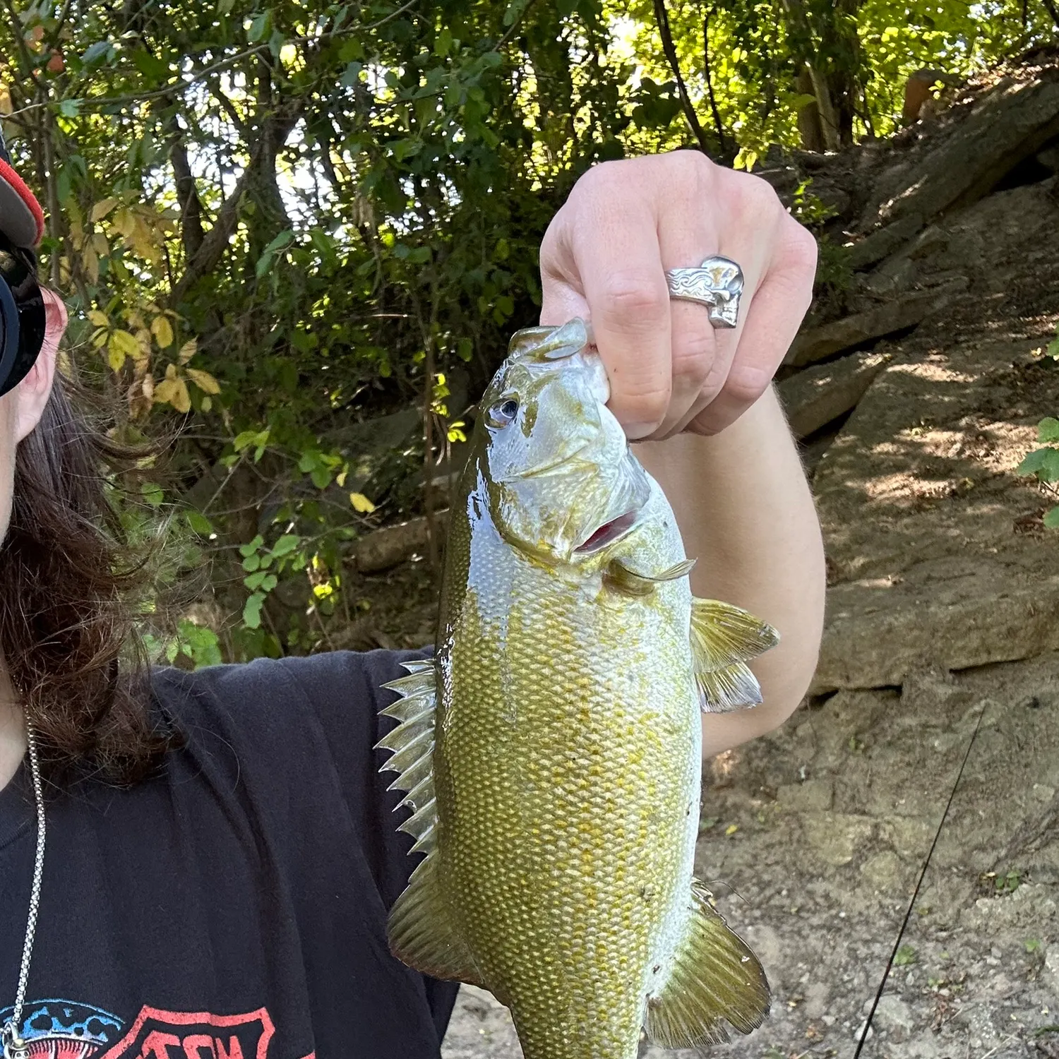 Smallmouth bass caught on Fishbrain