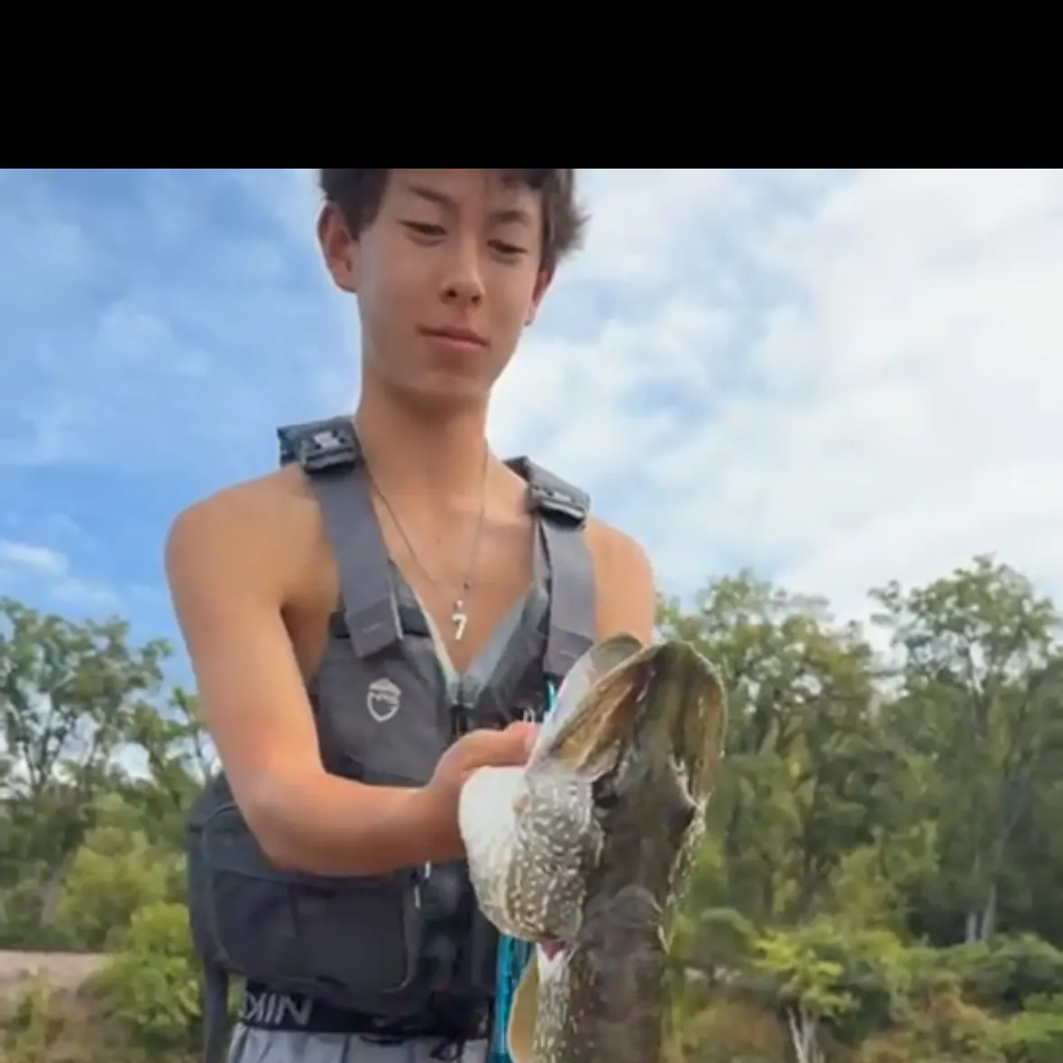 Northern pike caught on Fishbrain
