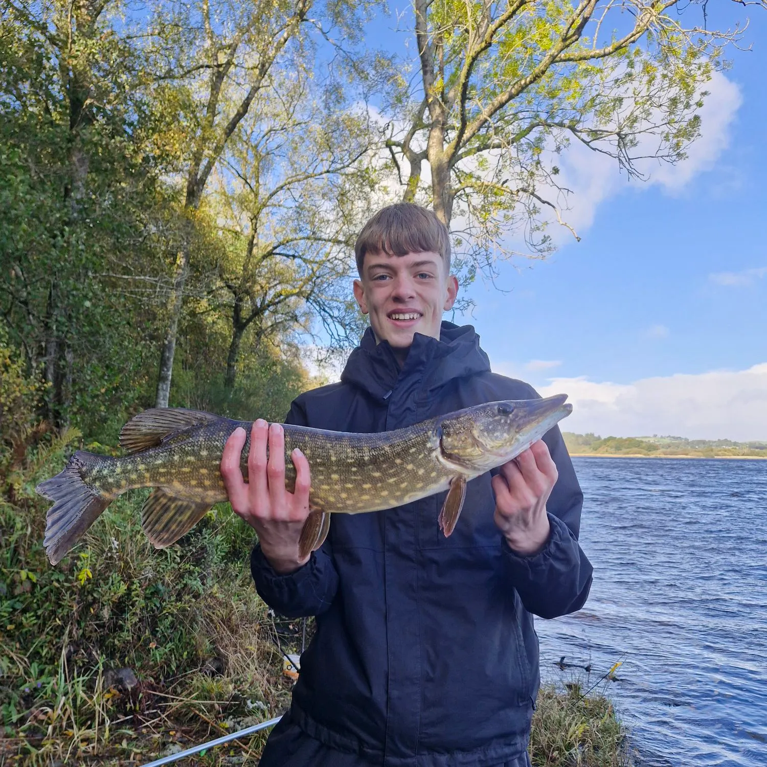 Northern pike caught on Fishbrain