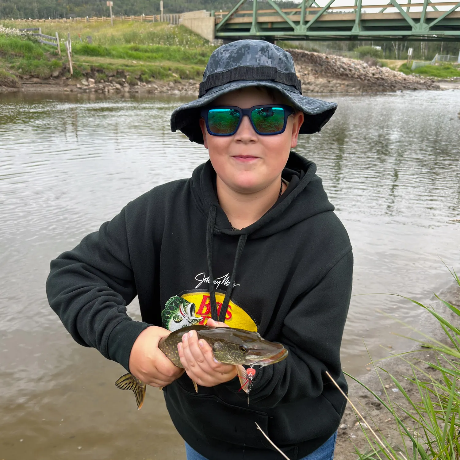Northern pike caught on Fishbrain