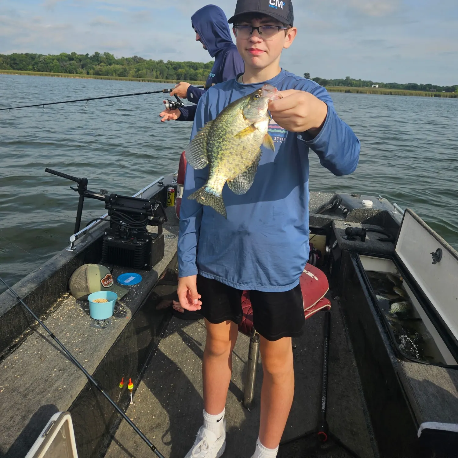 Black crappie caught on Fishbrain