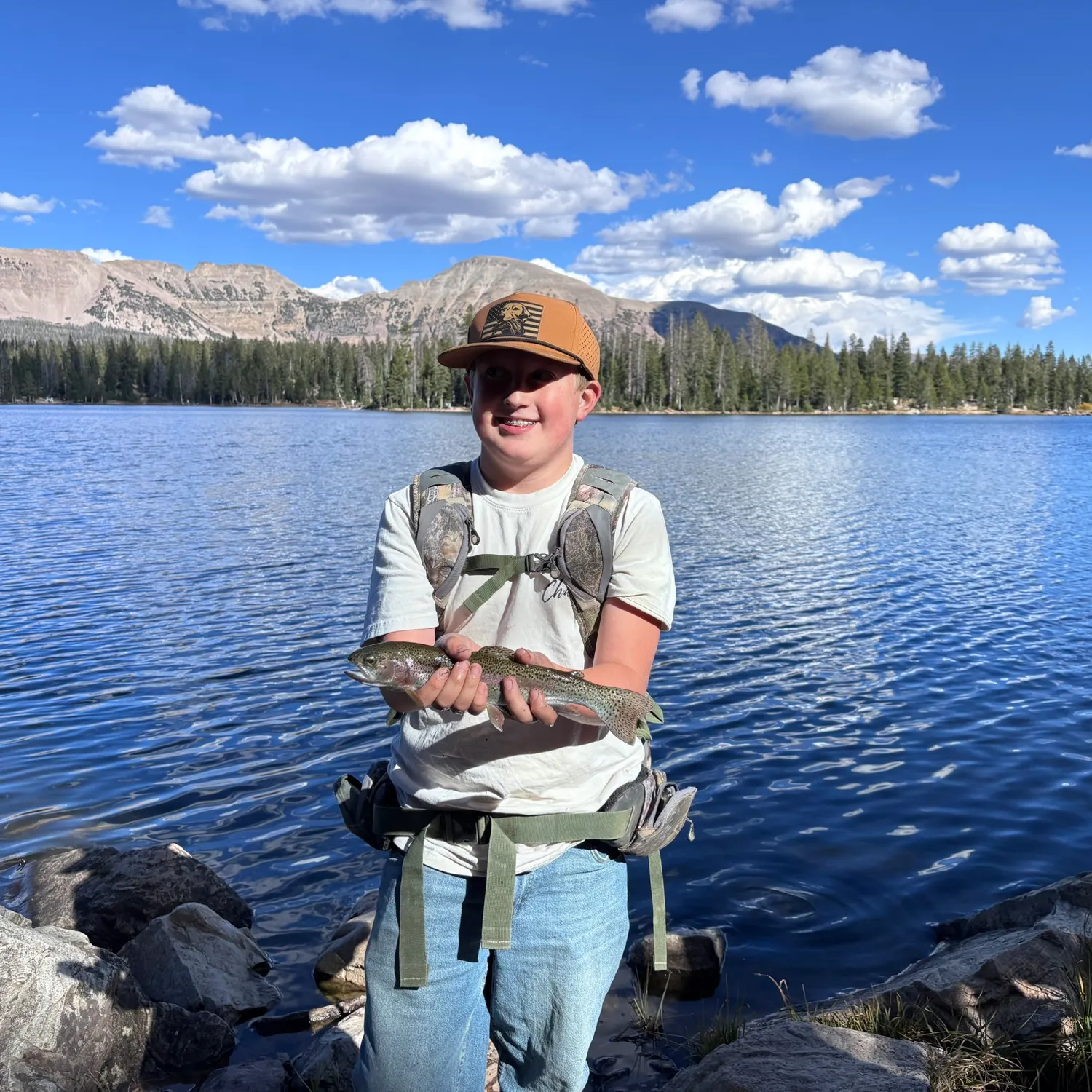 Rainbow trout caught on Fishbrain