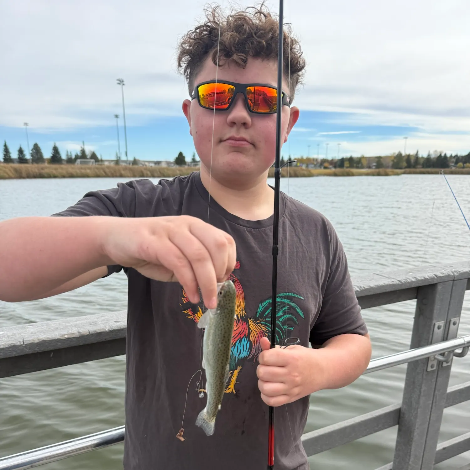 Rainbow trout caught on Fishbrain