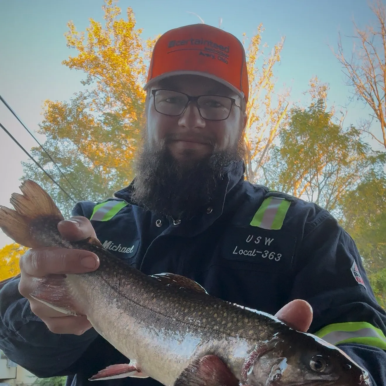 Brook trout caught on Fishbrain