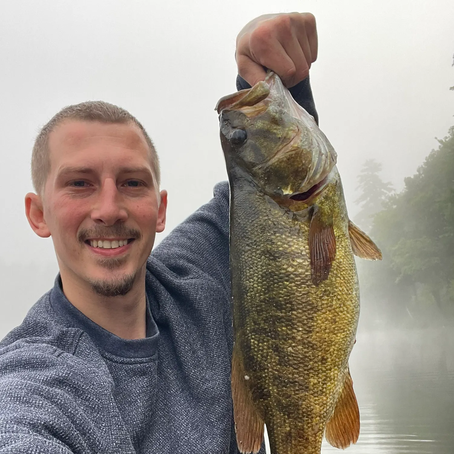 Smallmouth bass caught on Fishbrain