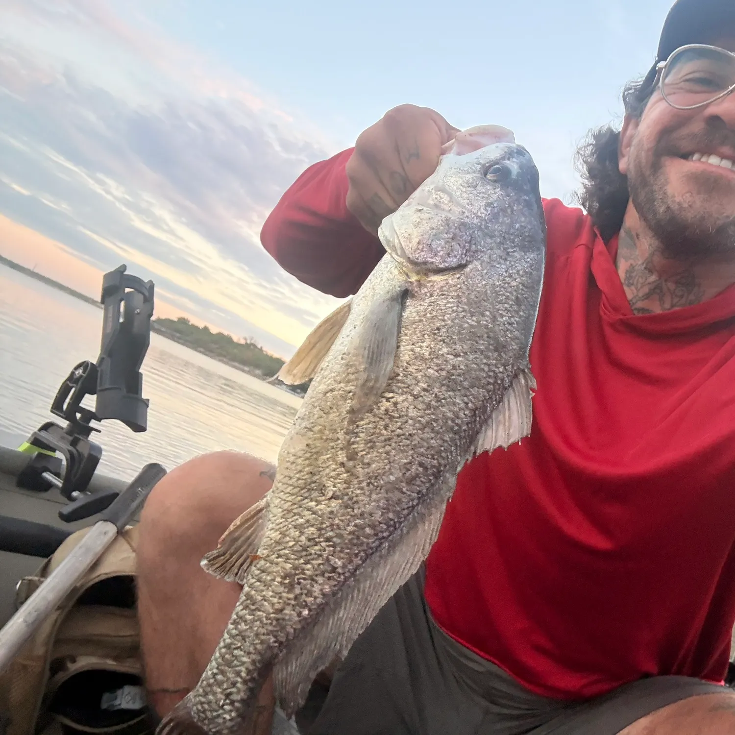 Freshwater drum caught on Fishbrain