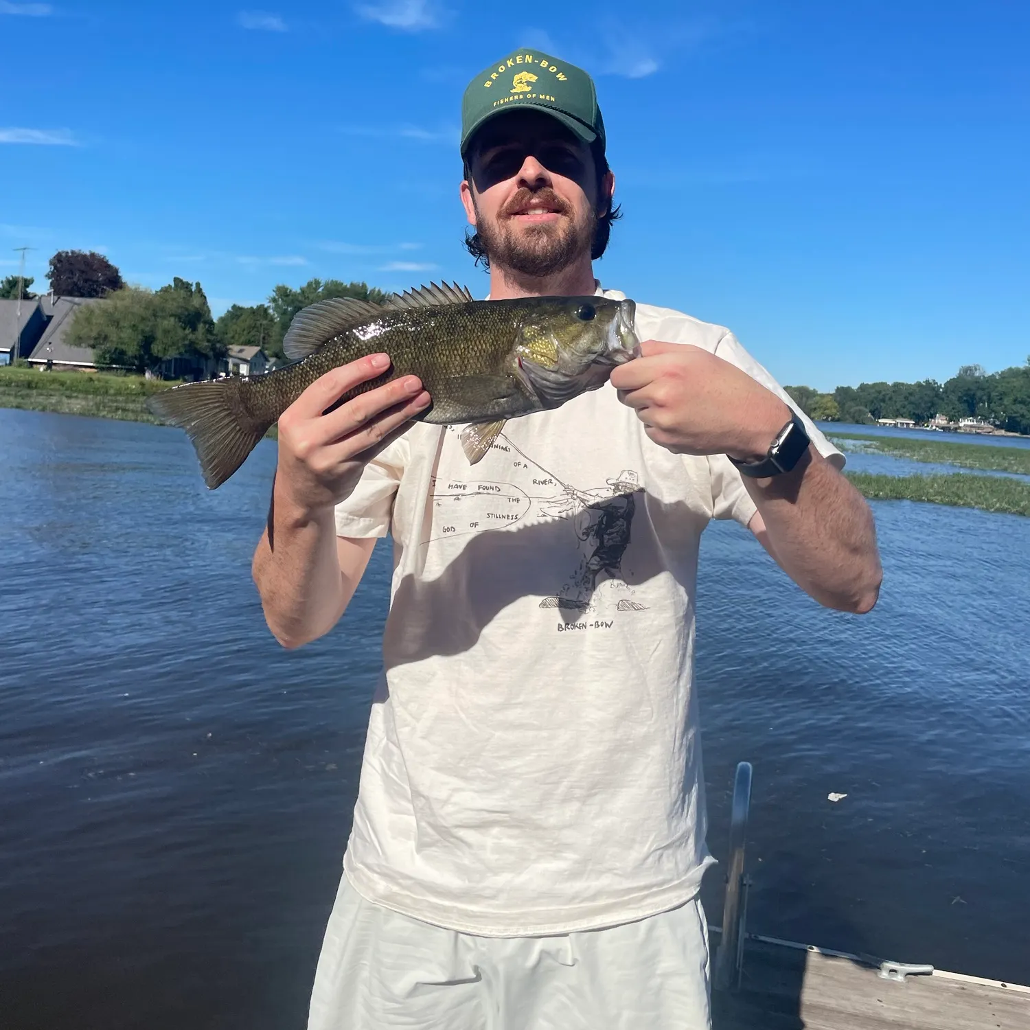 Smallmouth bass caught on Fishbrain