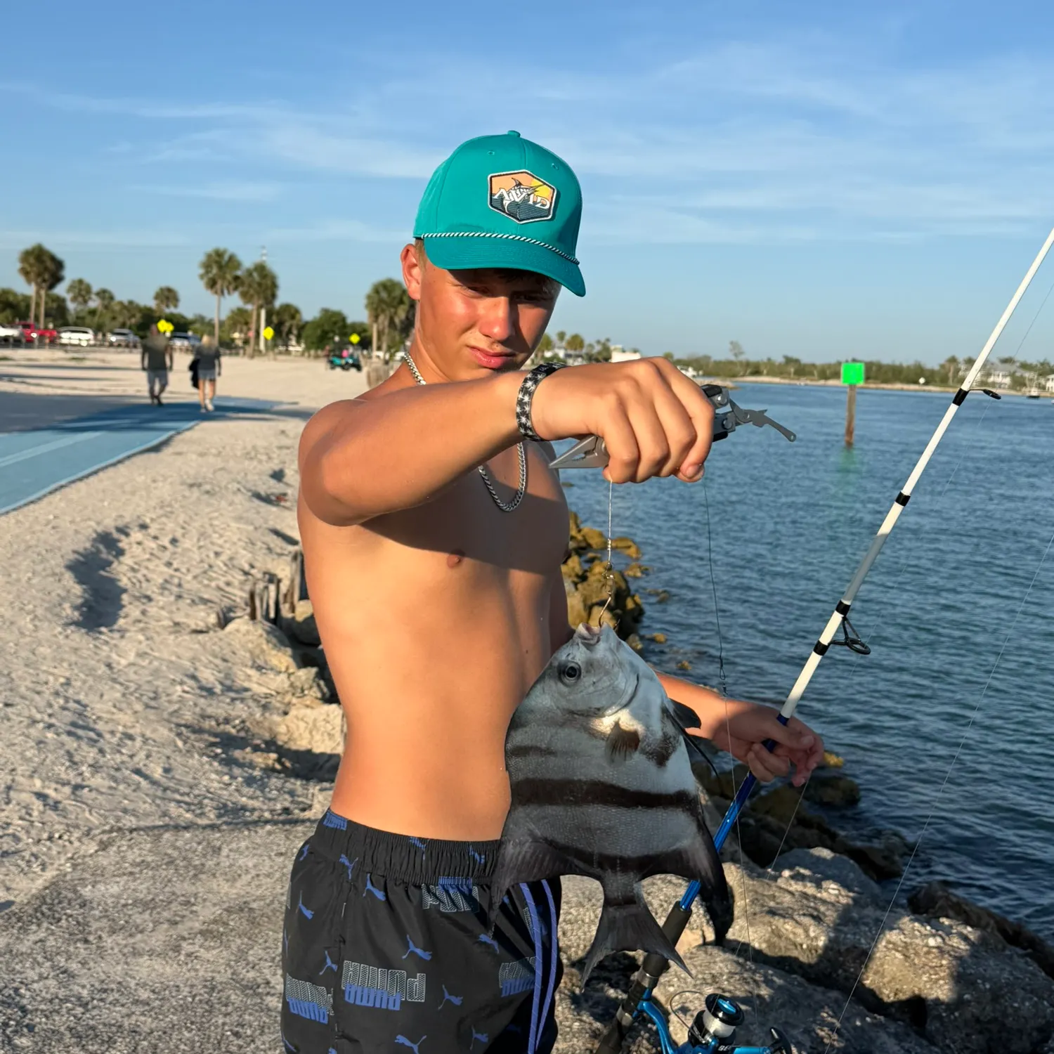 recently logged catches