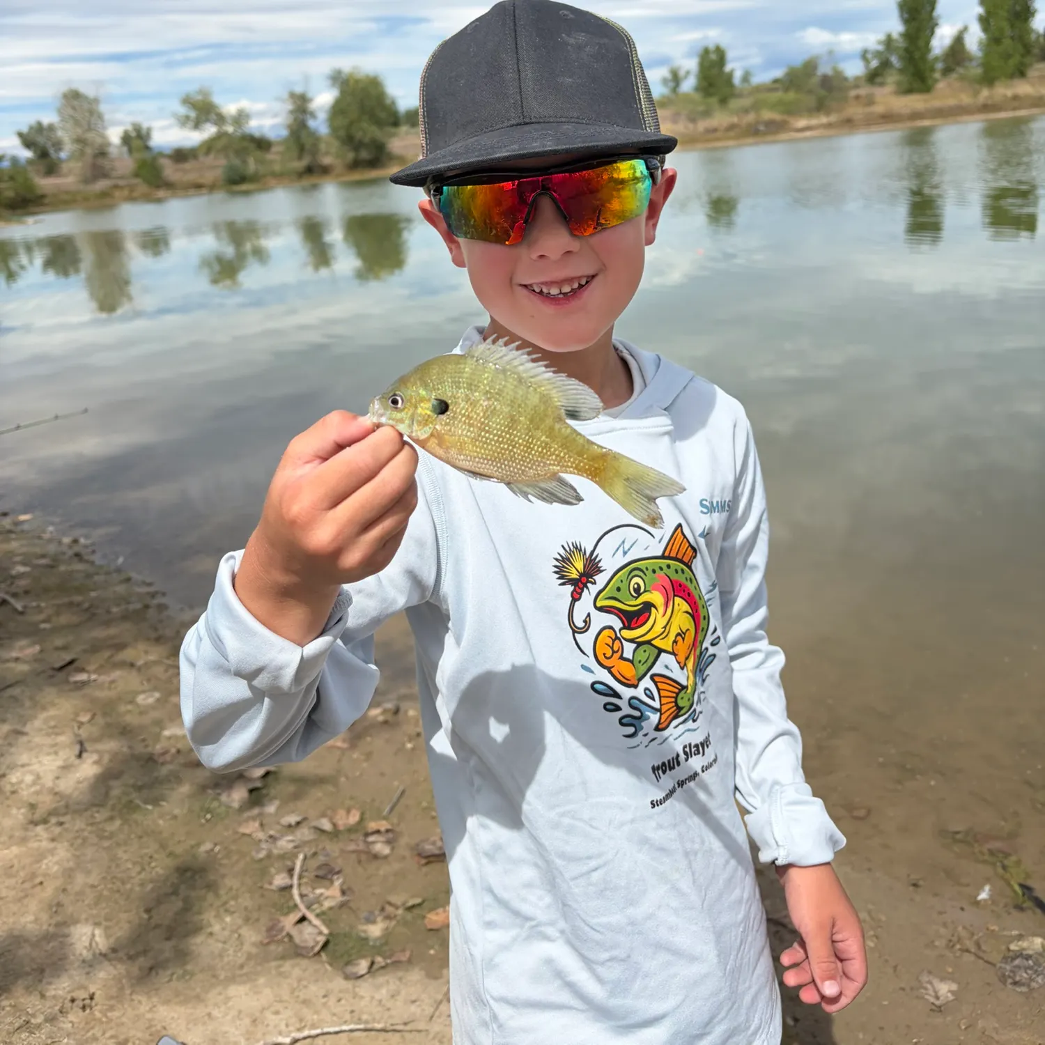 Bluegill caught on Fishbrain