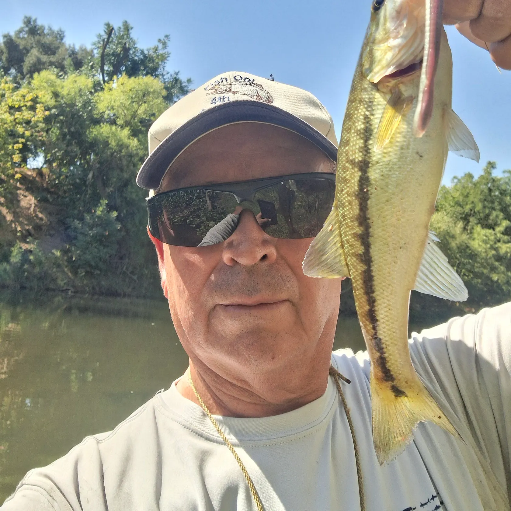 Spotted bass caught on Fishbrain