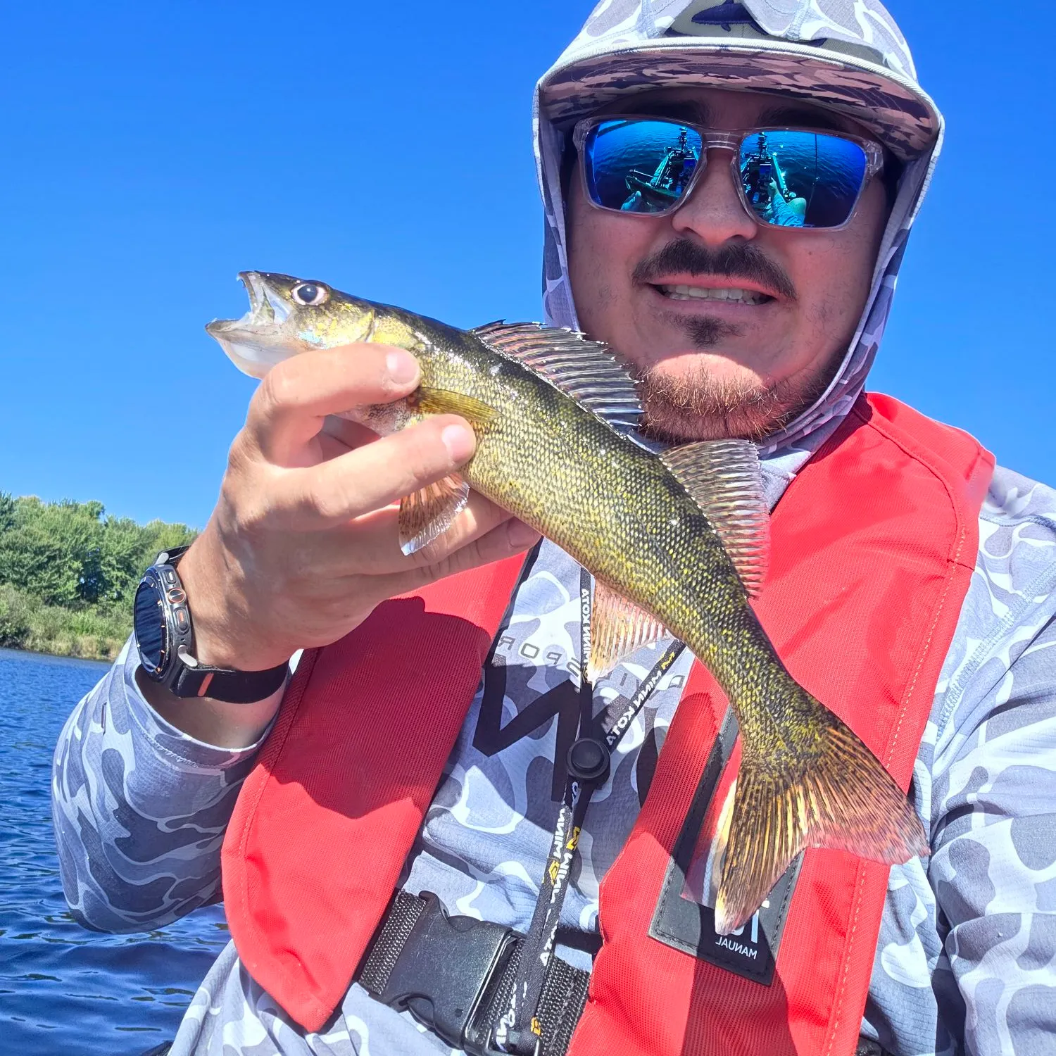 Walleye caught on Fishbrain