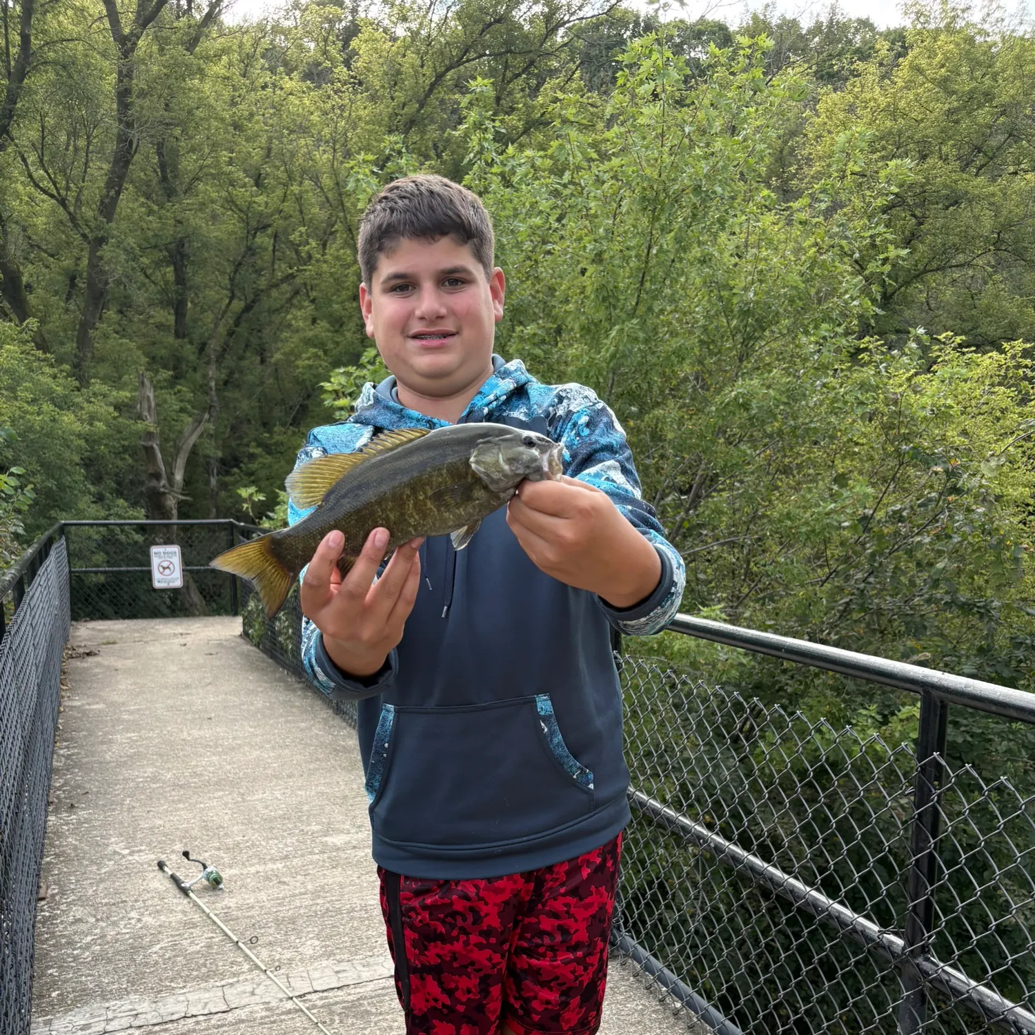Smallmouth bass caught on Fishbrain