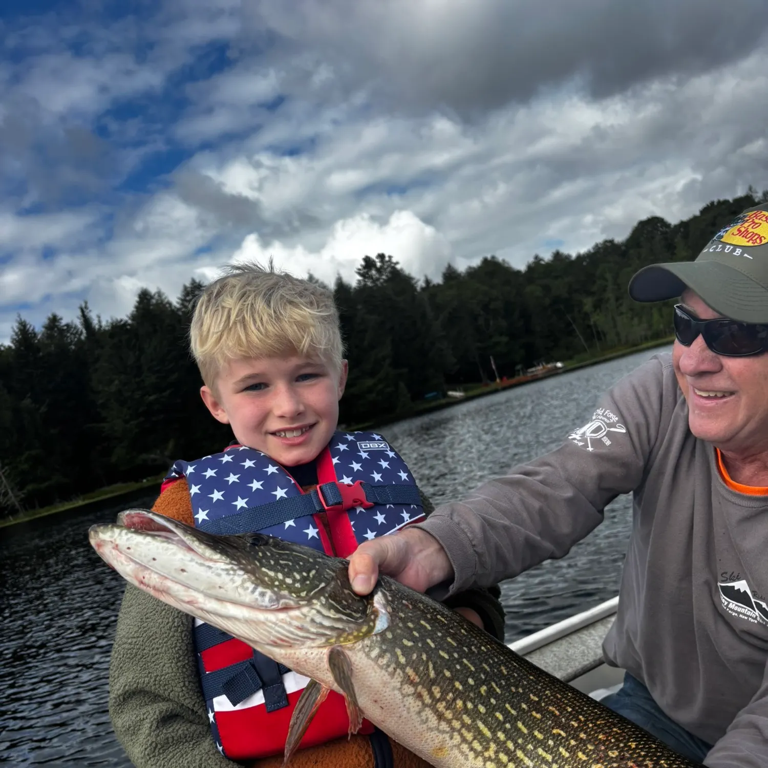 Northern pike caught on Fishbrain