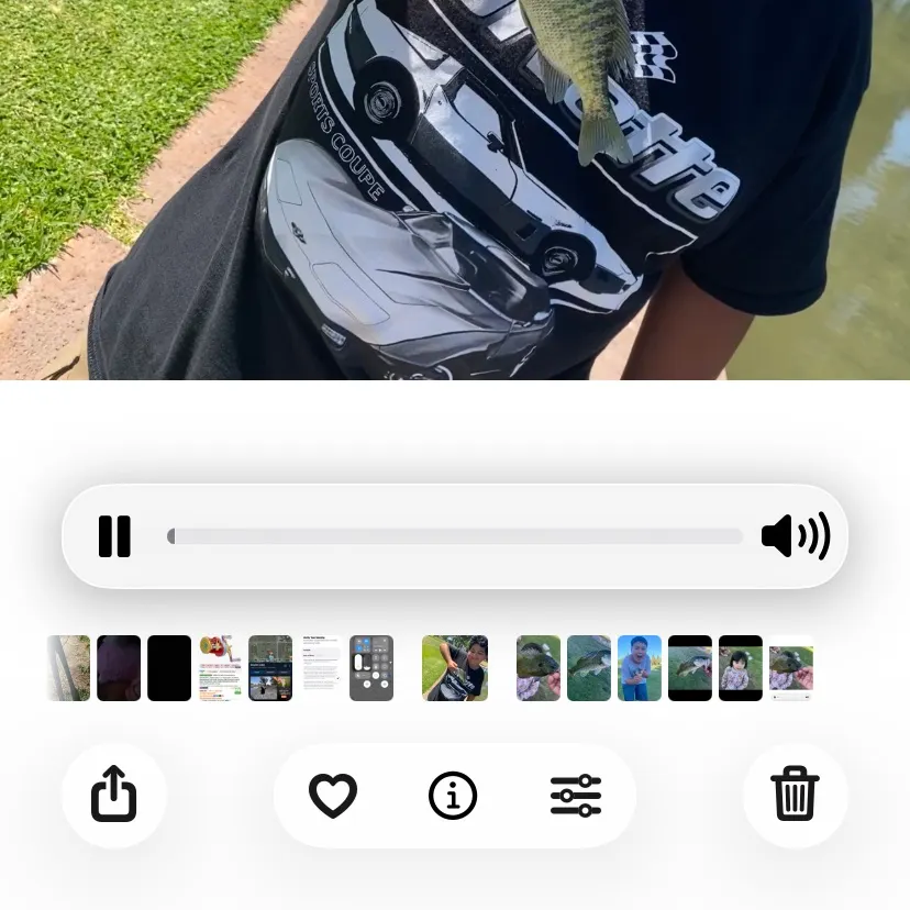 recently logged catches