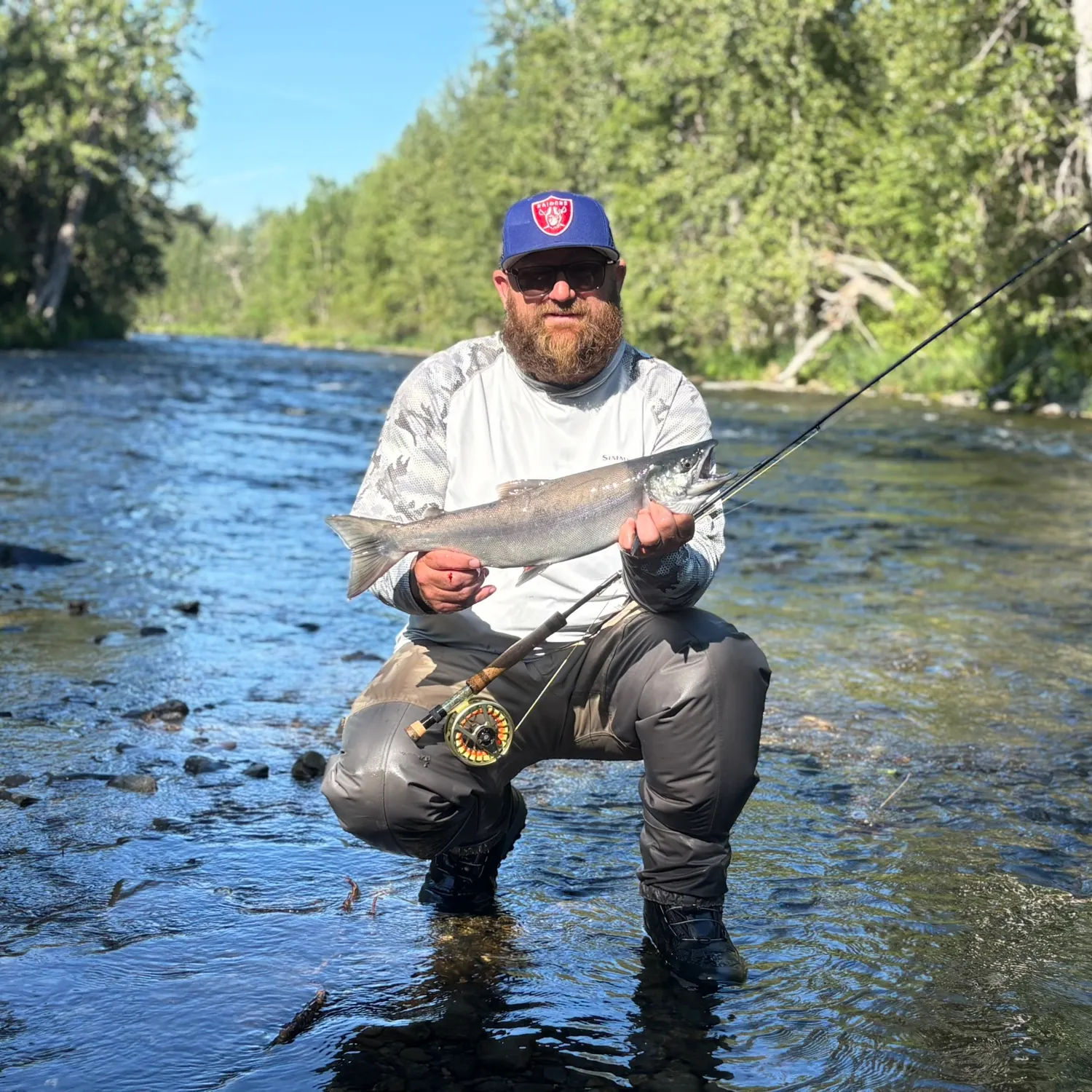 Sockeye salmon caught on Fishbrain