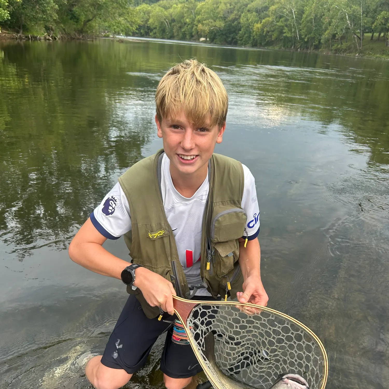 Channel catfish caught on Fishbrain