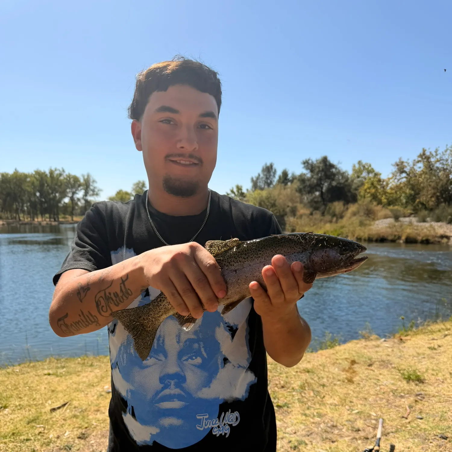 Rainbow trout caught on Fishbrain