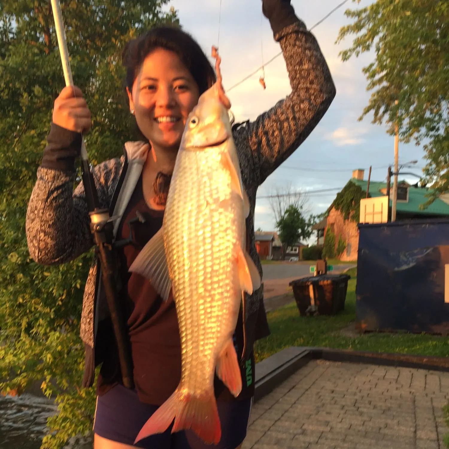recently logged catches