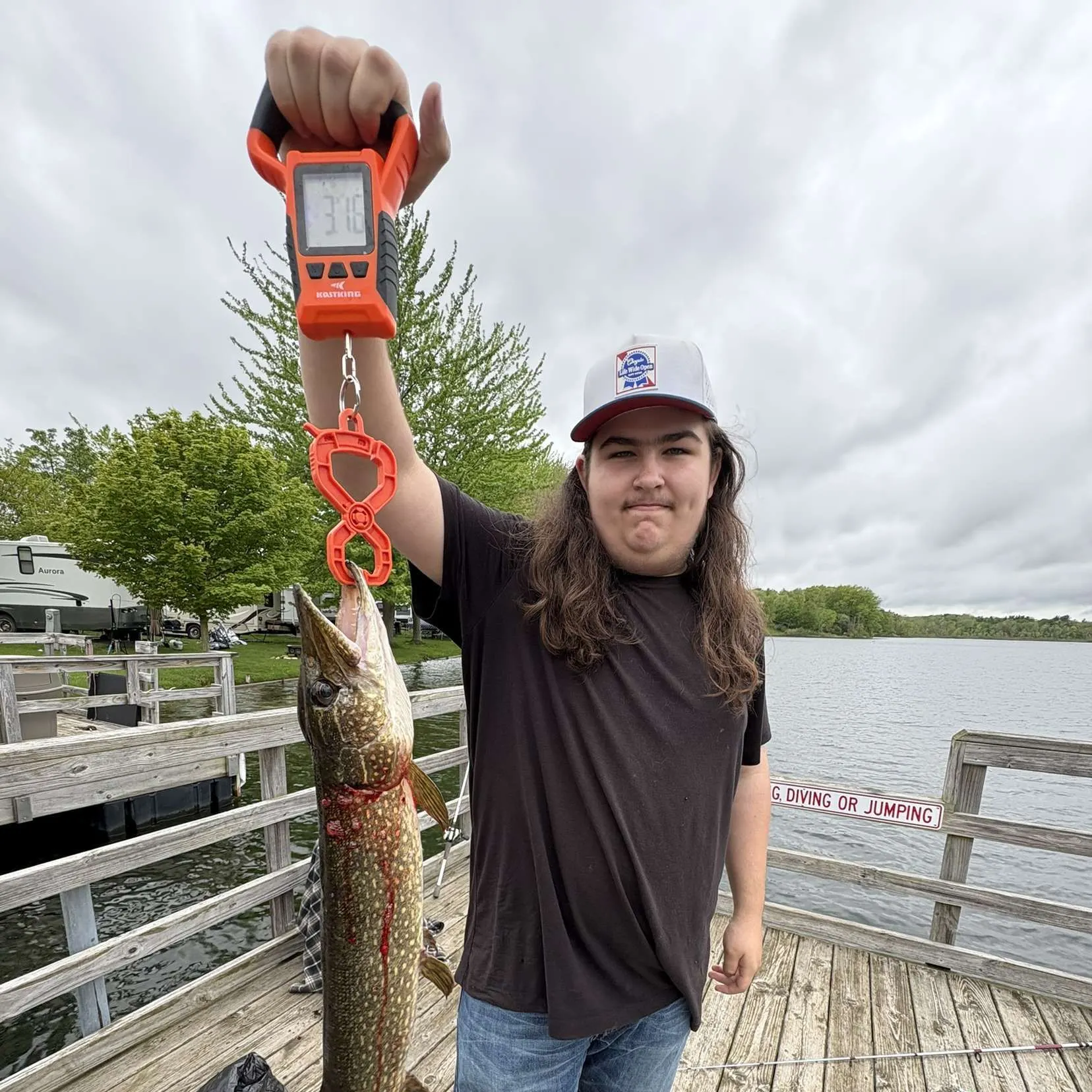 recently logged catches