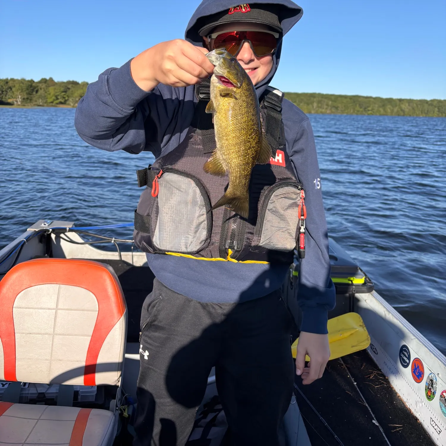 Smallmouth bass caught on Fishbrain