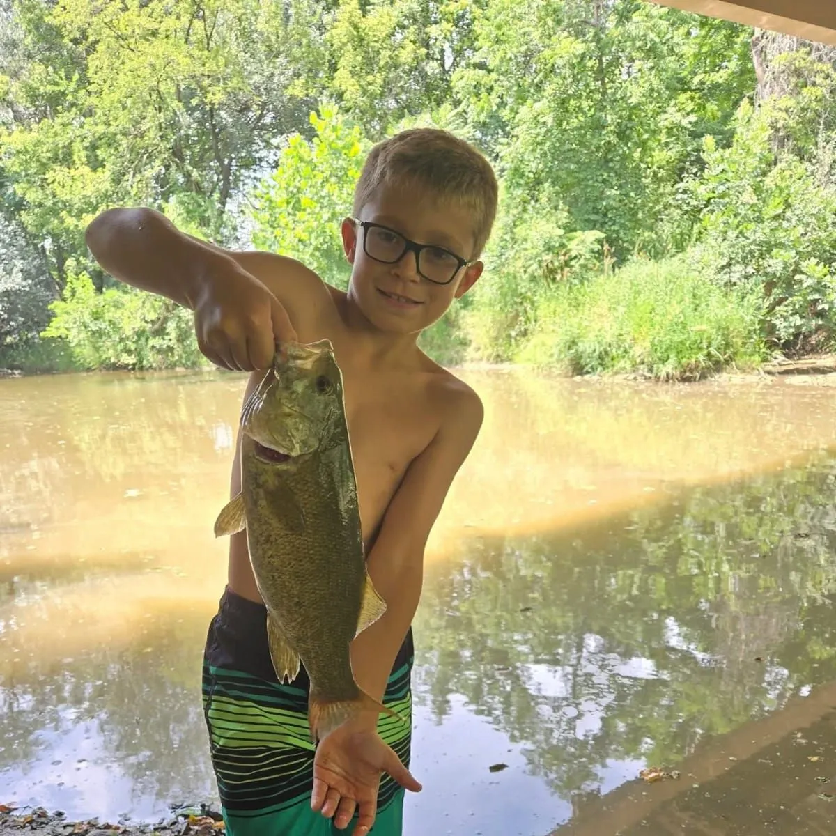 Smallmouth bass caught on Fishbrain