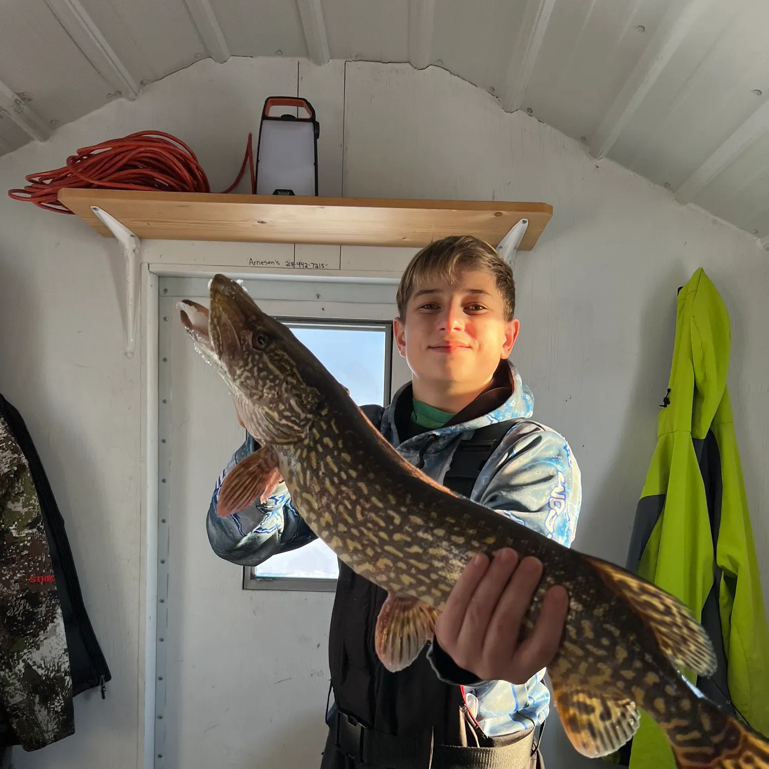 recently logged catches