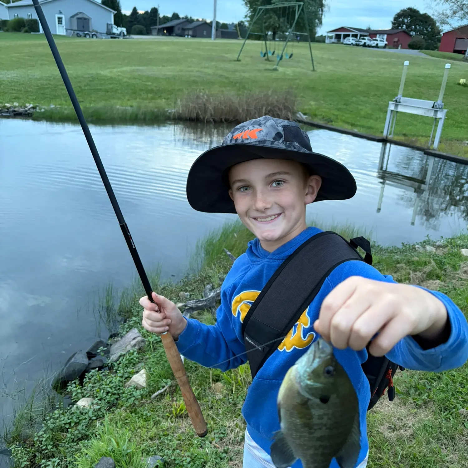 Bluegill caught on Fishbrain