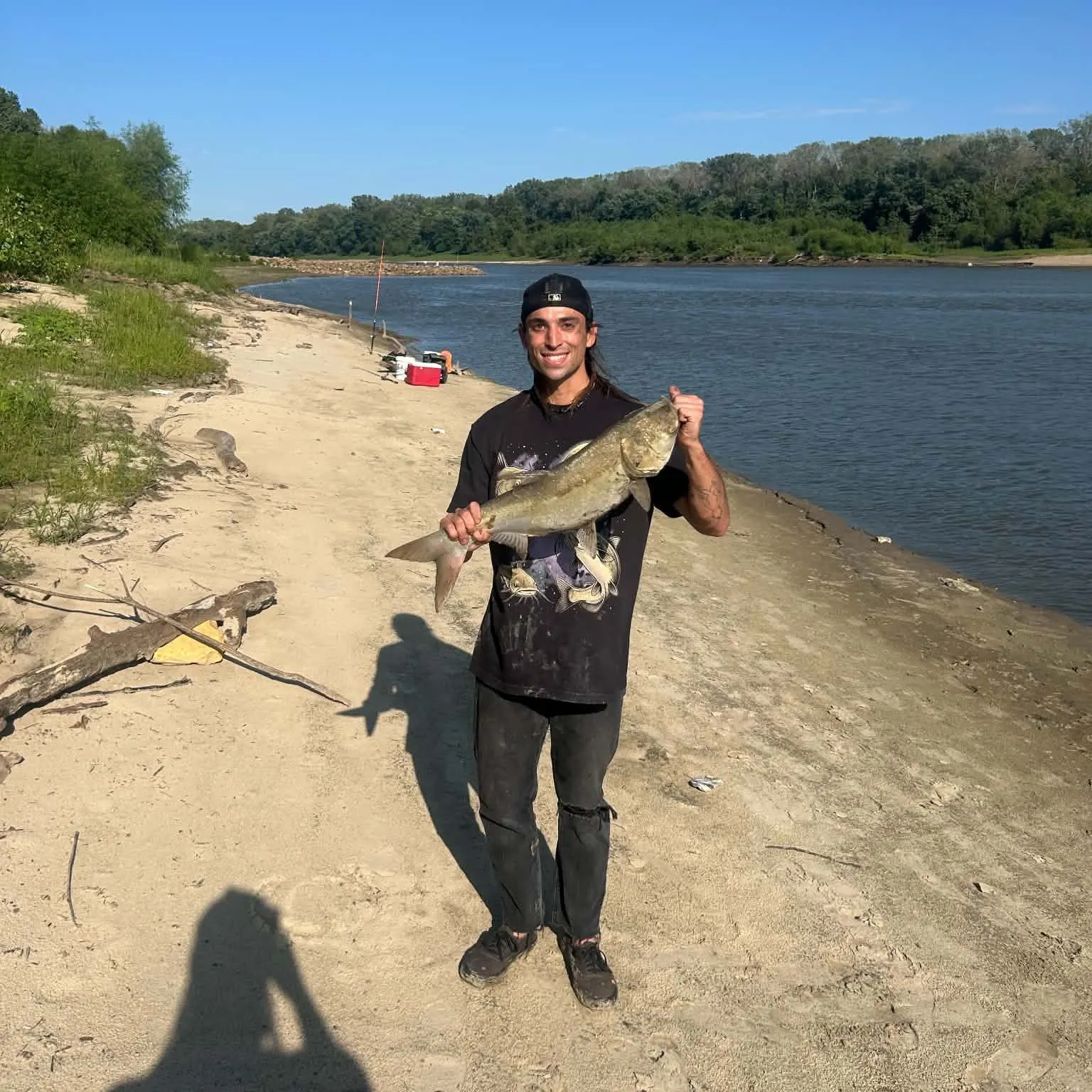 Silver carp caught on Fishbrain