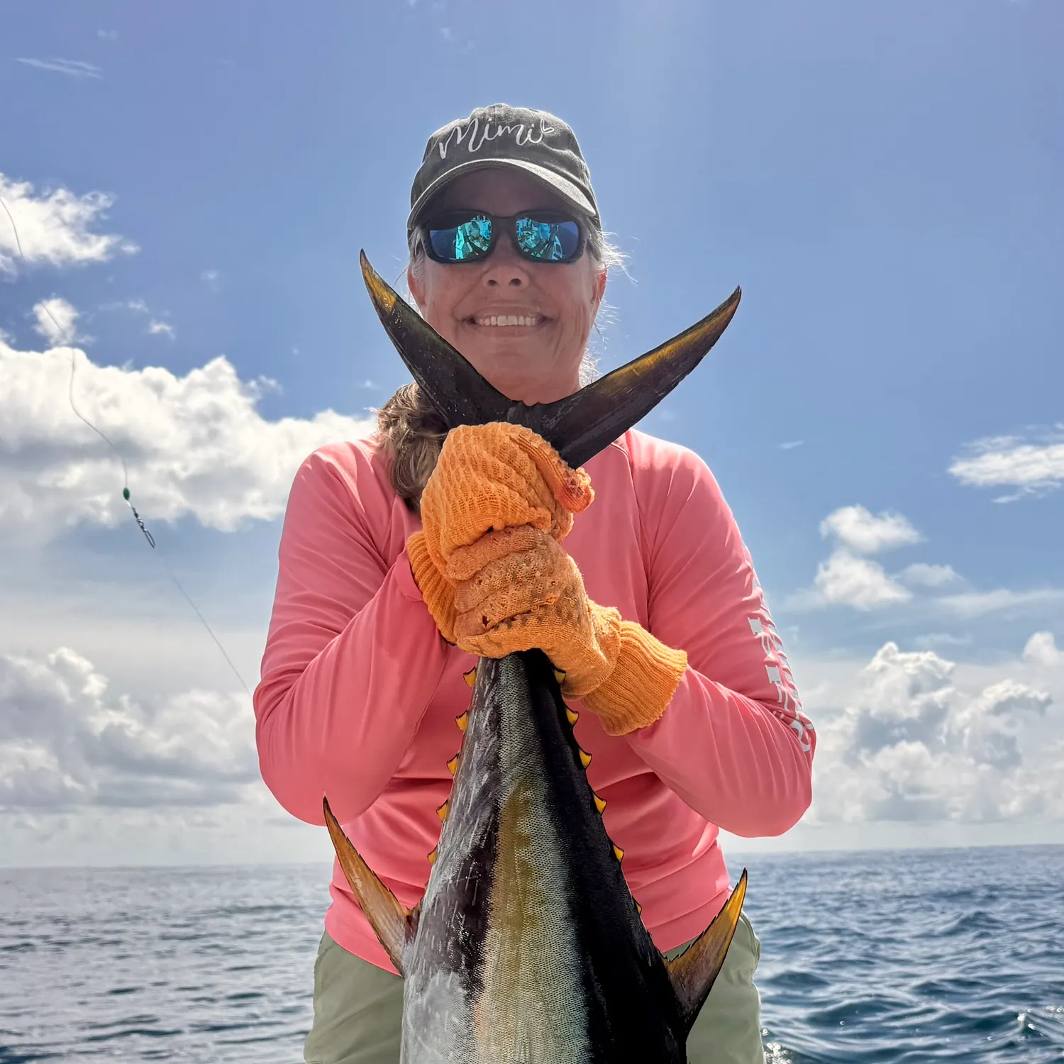 The most recent Yellowfin tuna catches on Fishbrain