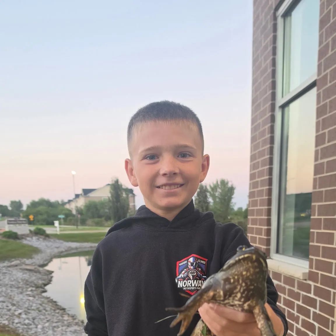 American bullfrog caught on Fishbrain