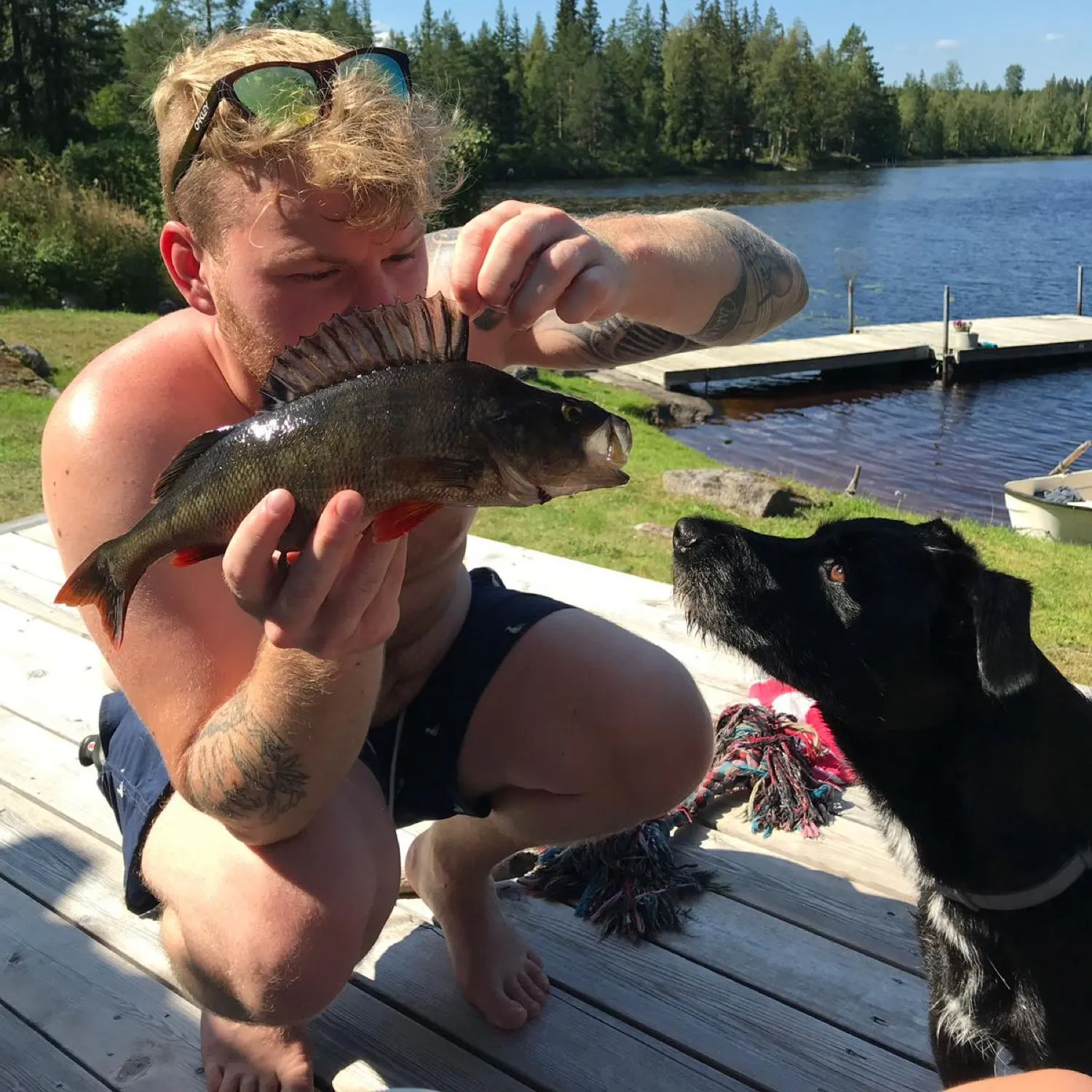 recently logged catches