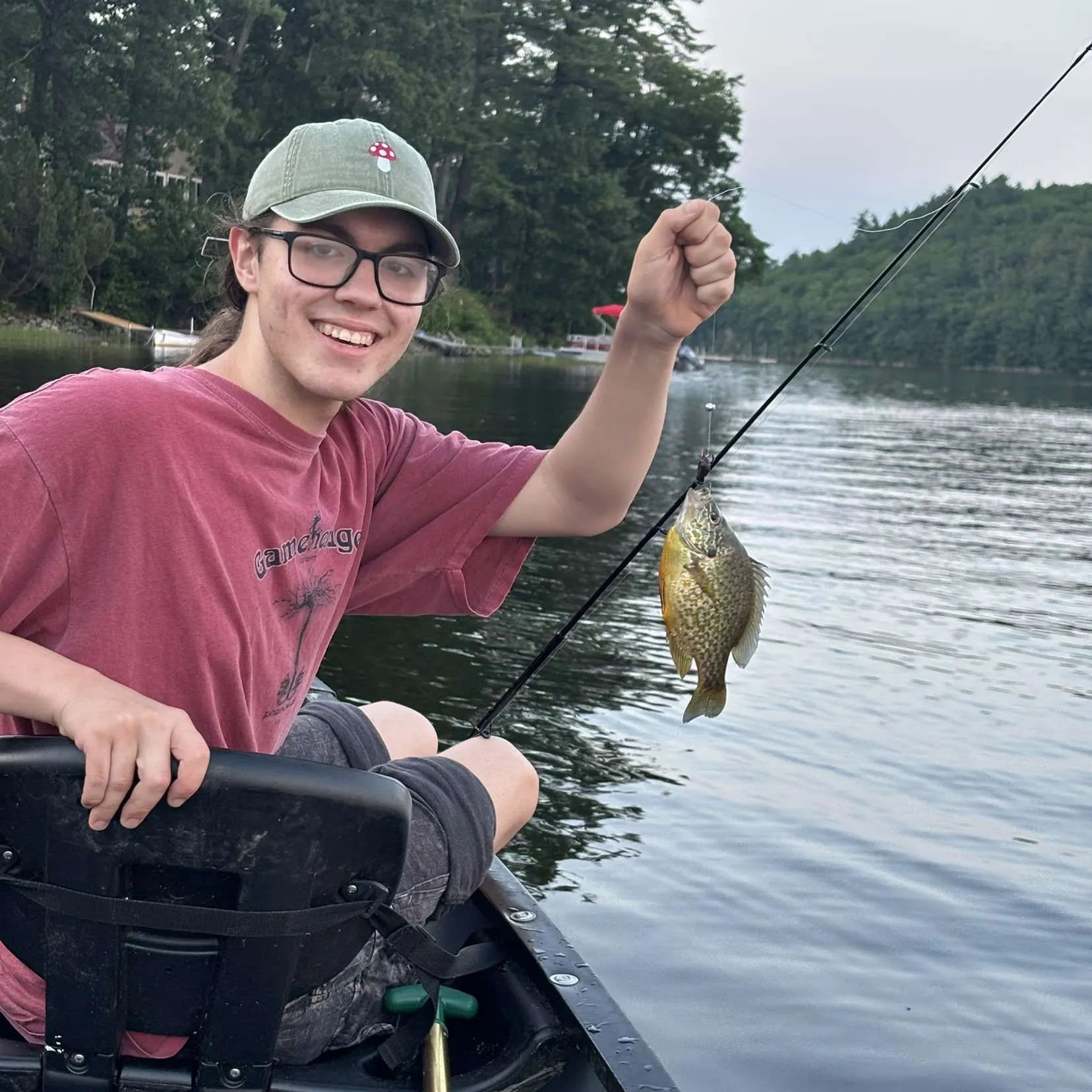 recently logged catches